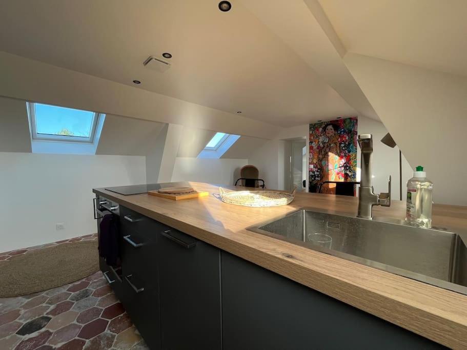 Sur Les Toits De Fontainebleau - Hypercentre Apartment ภายนอก รูปภาพ