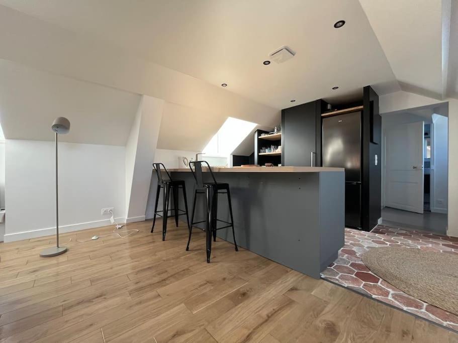 Sur Les Toits De Fontainebleau - Hypercentre Apartment ภายนอก รูปภาพ