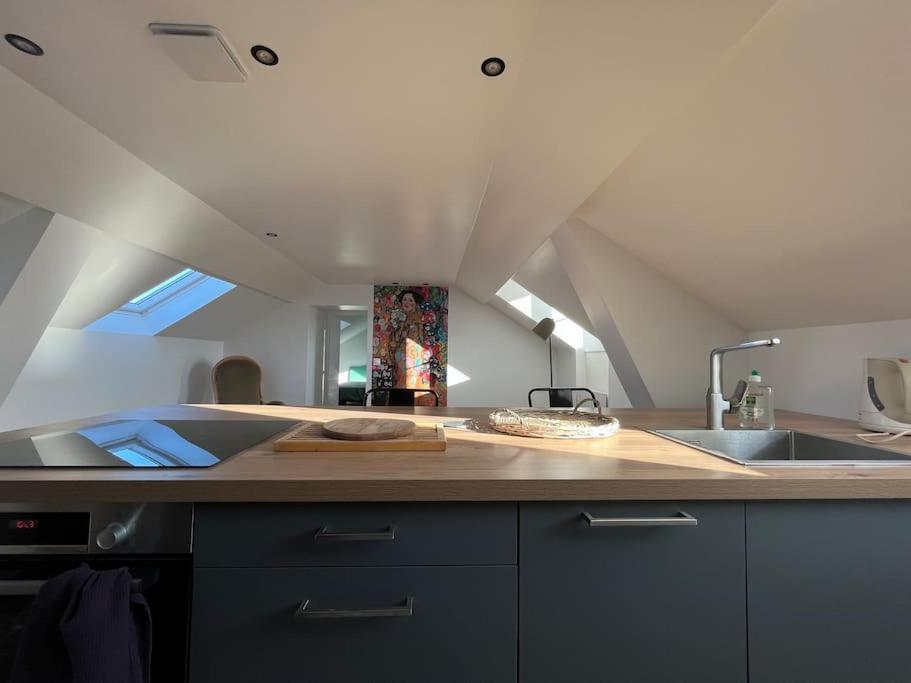 Sur Les Toits De Fontainebleau - Hypercentre Apartment ภายนอก รูปภาพ
