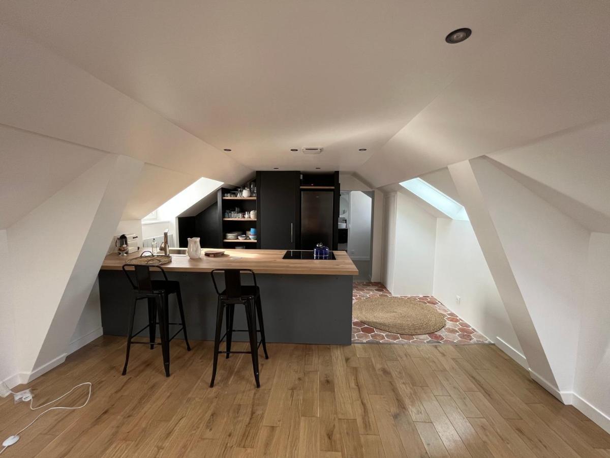 Sur Les Toits De Fontainebleau - Hypercentre Apartment ภายนอก รูปภาพ